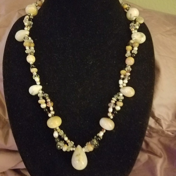 Artisan Custom Necklace/Earring Set - Picture 1 of 5